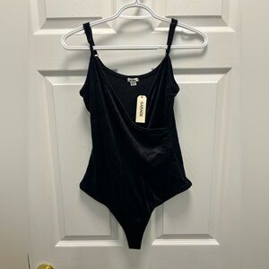 Velvet Body Suit Size Large by Garage NWT